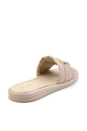 Bej  Kadın Terlik K04875030509