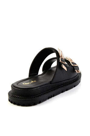 Siyah  Kadın Terlik K04875030409