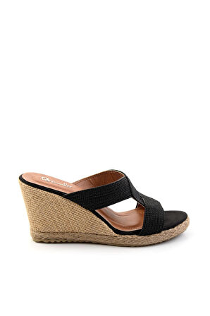 Siyah  Kadın Terlik K04874013816