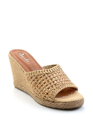 Vizon Hasır  Kadın Terlik K04874015728