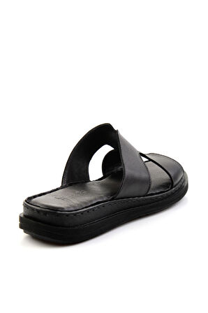 Siyah Leather Kadın Terlik K04907031403