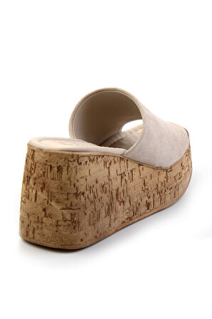 Bej  Kadın Terlik K04936151072