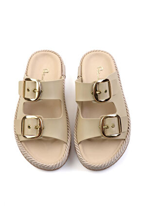 Bej  Kadın Terlik K04980210009