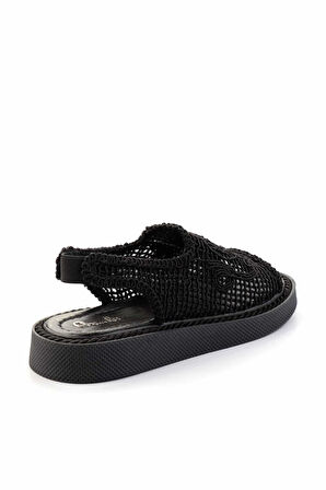 Siyah  Kadın Sandalet K05021010516