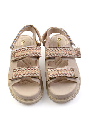 Bej  Kadın Sandalet K05058130572