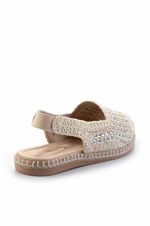 Bej  Kadın Sandalet K05117155016