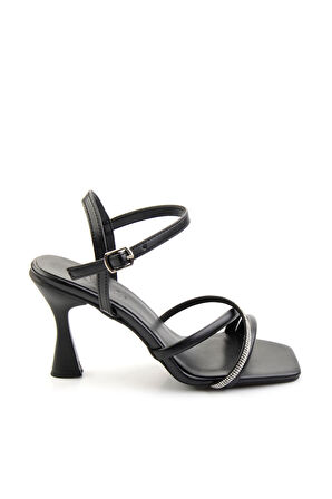 Siyah  Kadın Abiye Ayakkabı K05124002809