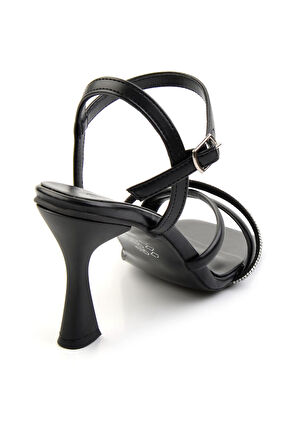 Siyah  Kadın Abiye Ayakkabı K05124002809