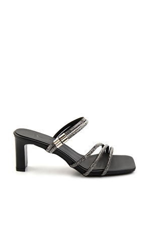 Mat Siyah  Kadın Abiye Ayakkabı K05124160038