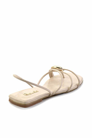 Bej  Kadın Sandalet K05137031507