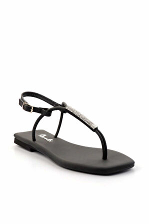 Siyah  Kadın Sandalet K05137031038