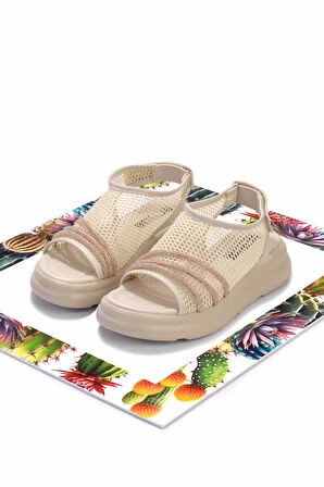 Bej  Kadın Sandalet K05140078022