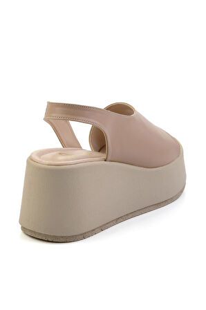 Bej  Kadın Sandalet K05154100609