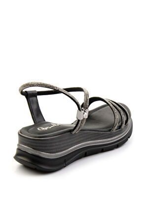 Platin  Kadın Sandalet K05156222587