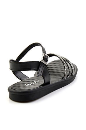 Siyah  Kadın Sandalet K05257011487