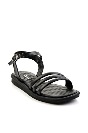 Siyah  Kadın Sandalet K05257011609