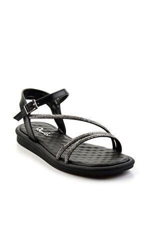 Siyah  Kadın Sandalet K05257011509