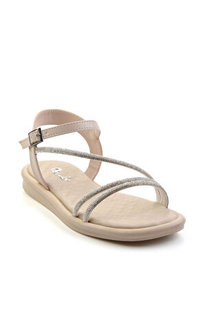 Bej  Kadın Sandalet K05257011509