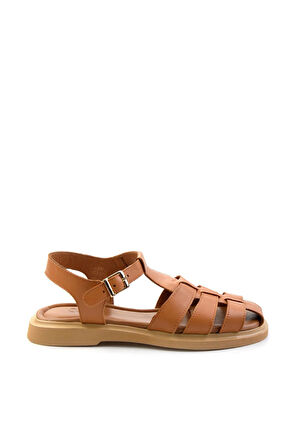 Taba Leather Kadın Sandalet K05359032303