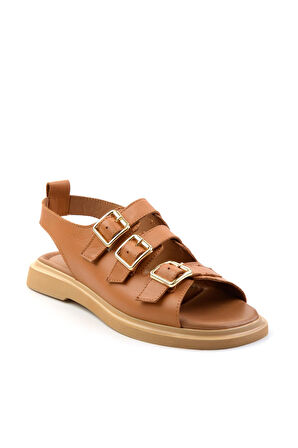 Taba Leather Kadın Sandalet K05359032403