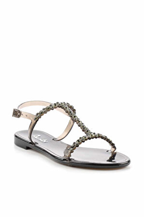 Siyah  Kadın Sandalet K05364076159