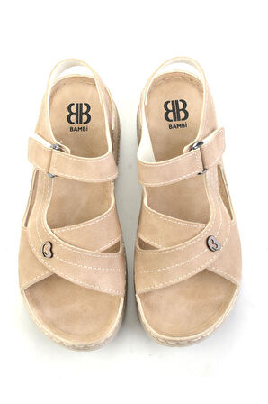 Bej  Kadın Sandalet K05446240109