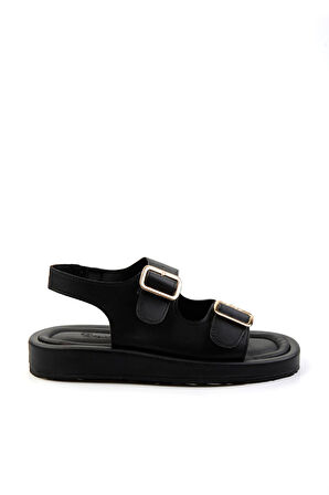 Siyah  Kadın Sandalet K05503260009