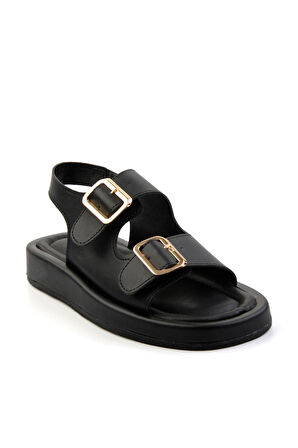 Siyah  Kadın Sandalet K05503260009