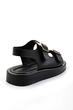 Siyah  Kadın Sandalet K05503260009