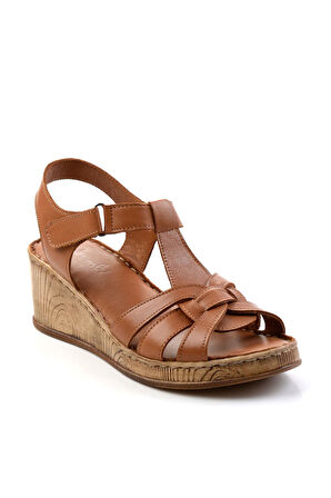 Taba Leather Kadın Sandalet K05552000503