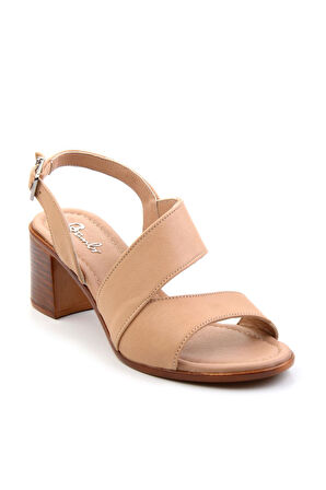 Nude Leather Kadın Klasik Topuklu Ayakkabı K05586222403