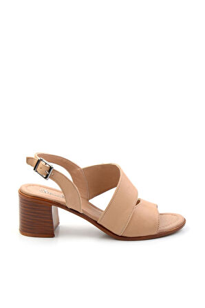 Nude Leather Kadın Klasik Topuklu Ayakkabı K05586222403