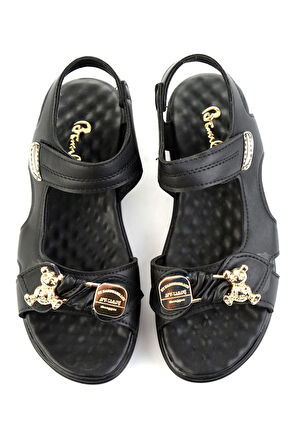 Siyah  Kadın Sandalet K05590020309