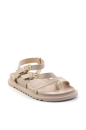 Bej  Kadın Sandalet K05606036709