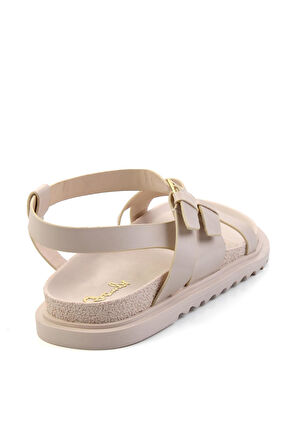 Bej  Kadın Sandalet K05606036709