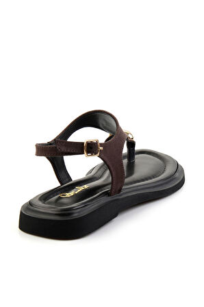 Kahve  Kadın Sandalet K05606036672