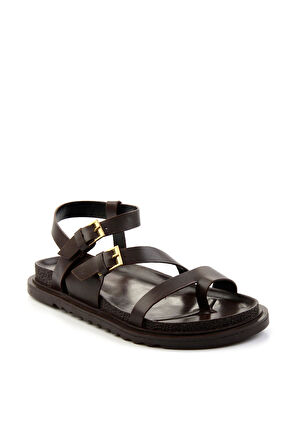 Kahve  Kadın Sandalet K05606036709