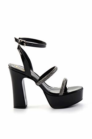 Siyah Rugan  Kadın Terlik K05606043308