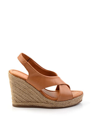 Taba Leather Kadın Sandalet K05628120903