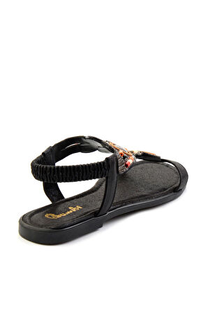 Siyah  Kadın Sandalet K05625051836