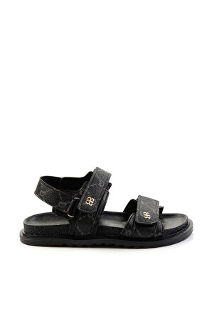 Siyah  Kadın Sandalet K05666030451