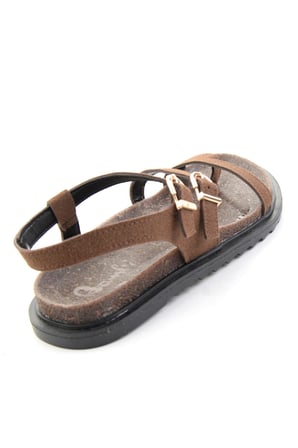 Kahve  Kadın Sandalet K05688504072