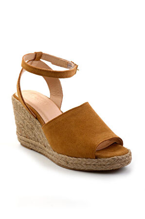 Taba Leather Kadın Sandalet K05718071101