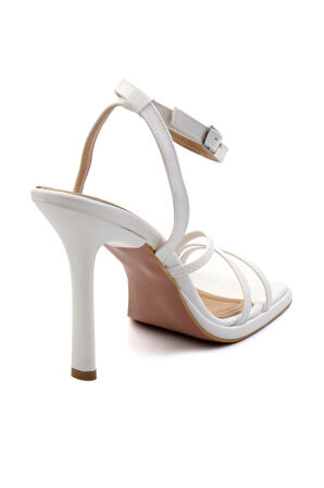 Beyaz  Kadın Abiye Ayakkabı K05726222209