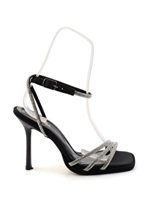 Mat Siyah  Kadın Abiye Ayakkabı K05726132638