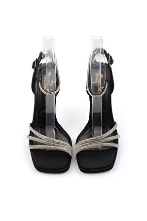 Mat Siyah  Kadın Abiye Ayakkabı K05726132638