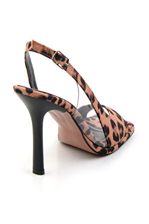 Leopar  Kadın Klasik Topuklu Ayakkabı K05726412804