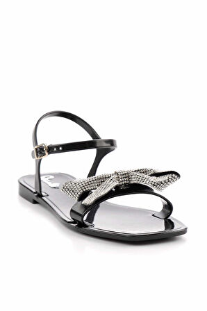 Siyah  Kadın Sandalet K05748550359