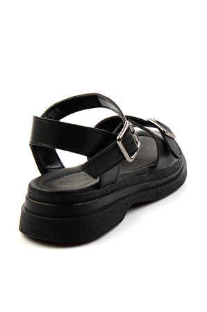 Siyah  Kadın Sandalet K05761055109