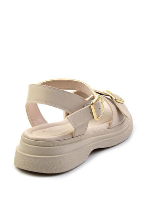 Bej  Kadın Sandalet K05761055109